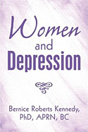 A book cover with the title of women and depression.